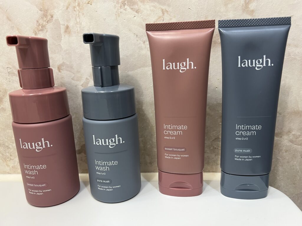 laugh. ふちどり インティメイトウォッシュ 詰め替え100ml3袋 ラフドット