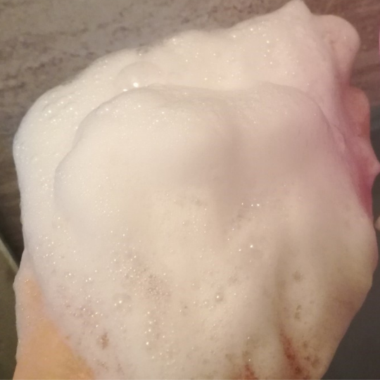 米肌 肌潤石鹸の使用感チェック